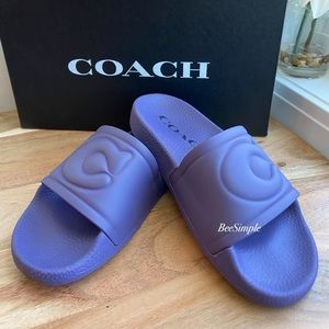 Coach Ulla Slide/Vintage Purple size 5